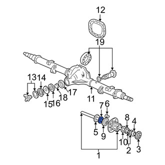 Ford OE - Rear Inner Wheel Bearing