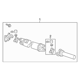 Ford OE - Rear Suspension - Drive Shaft
