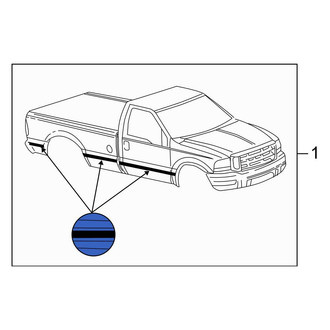 Ford OE - Right Body Decal Kit