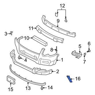 Ford OE - Front Left Forward Fender Flare