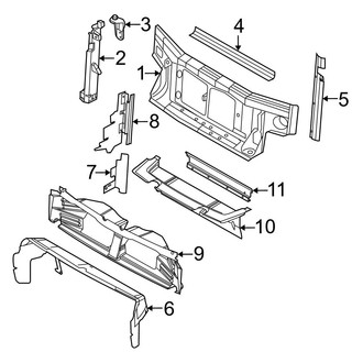 Ford OE - Radiator Support