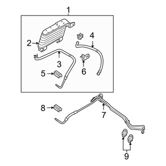 Ford OE - Cooling - Trans Oil Cooler (4.0L 5-Speed)