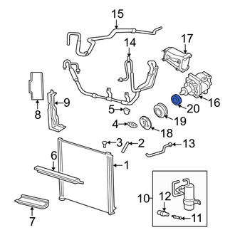 Ford OE - A/C Compressor Clutch Coil