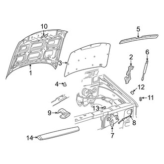 Ford OE - Hood & Components