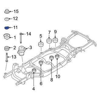 Ford OE - Body Mount Cushion Washer