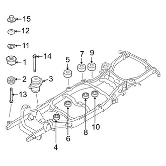 Ford OE - Frame Components (Sport Utility)