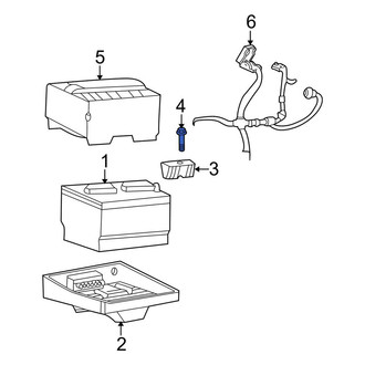 Ford OE - Battery Hold Down Bolt