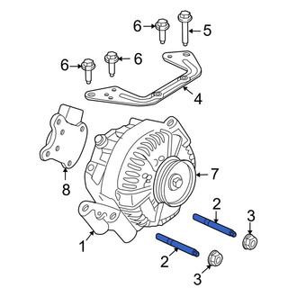Ford OE - Exhaust Manifold Stud