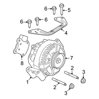 Ford OE - Electrical - Alternator (4.6L)