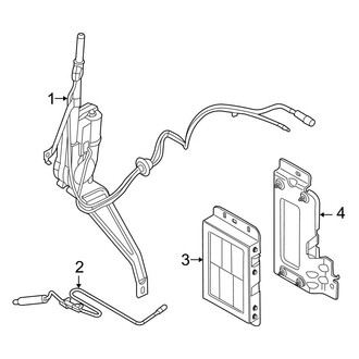 Ford OE - Electrical - Antenna (With Satellite Radio)
