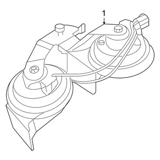 Ford OE - Electrical - Horn (Sport Utility)