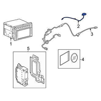 Ford OE - GPS Antenna Assembly