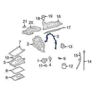 Ford OE - Engine Timing Cover Gasket
