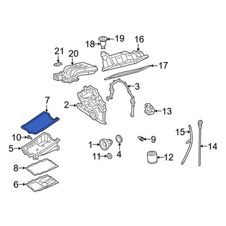 Ford OE - Upper Engine Oil Pan Gasket