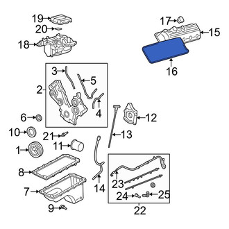 Ford OE - Right Engine Valve Cover Gasket
