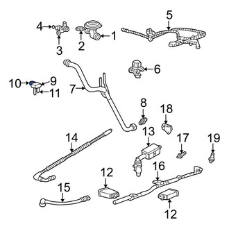 Ford OE - Evaporative Emissions System Lines