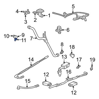 Ford OE - Evaporative Emissions System Lines