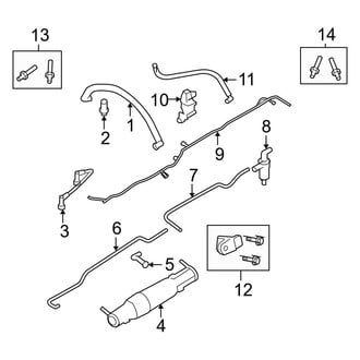 Ford OE - Emission System - Emission Components (4.6L)