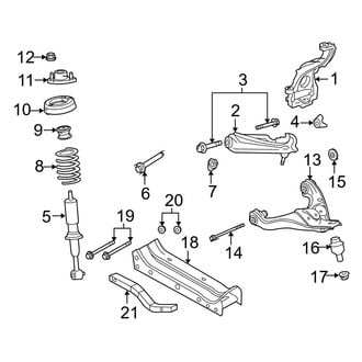Ford OE - Front Suspension - Suspension Components (4WD / AWD)