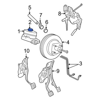 Ford OE - Brake Master Cylinder Reservoir Cap