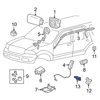 Ford OE - Air Bag Seat Sensor Mat