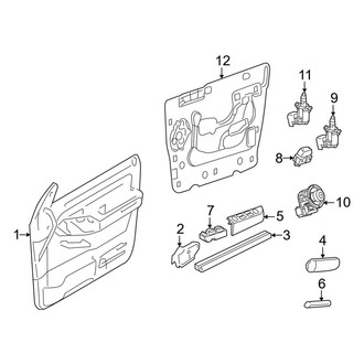 Ford OE - Front Door - Interior Trim