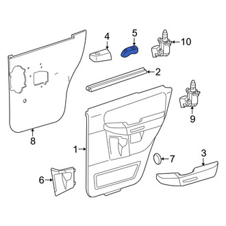 Ford OE - Rear Door Window Switch