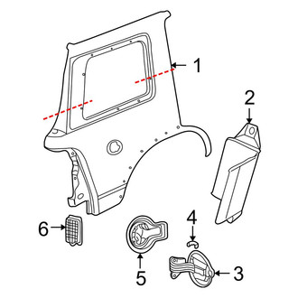 Ford OE - Quarter Panel & Components