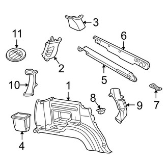 Ford OE - Quarter Panel - Interior Trim