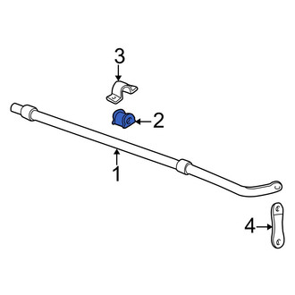 Ford OE - Rear Suspension Stabilizer Bar Bushing