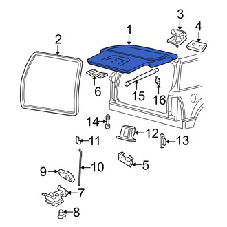 Ford OE - Rear Liftgate