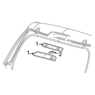Ford OE - Rear Lamps - High Mounted Stop Lamp (Sport Utility)