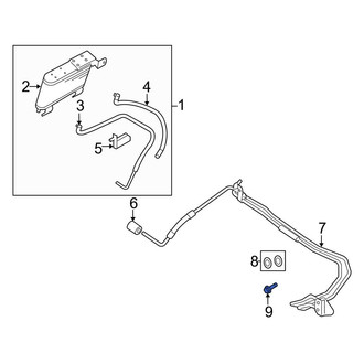 Ford OE - Automatic Transmission Oil Cooler Bolt
