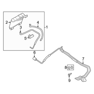 Ford OE - Cooling - Trans Oil Cooler (4.6L 6-Speed)