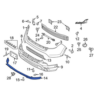 Ford OE - Front Valance Panel