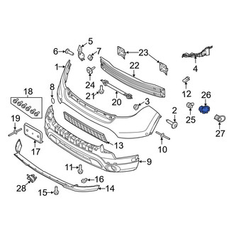 Ford OE - Front Right Parking Aid Sensor Bracket