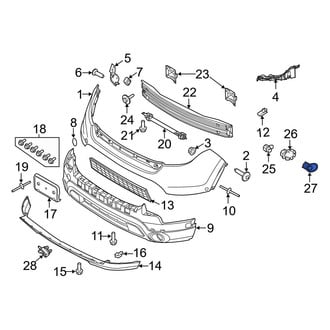 Ford OE - Front Right Parking Aid Sensor Housing