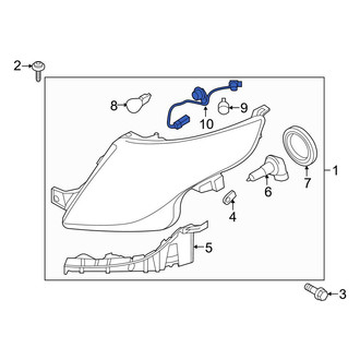 Ford OE - Front Turn Signal Light Socket