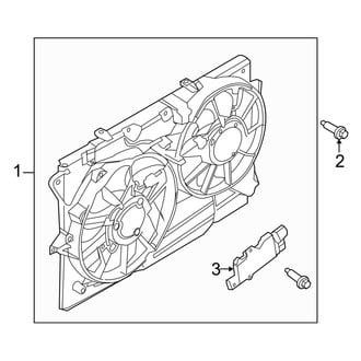 Ford OE - Cooling Fan (2.0L)
