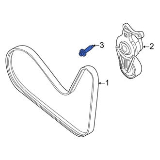Ford OE - Belt Tensioner Pulley Bolt