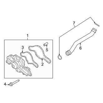 Ford OE - Cooling - Water Pump (3.5L)