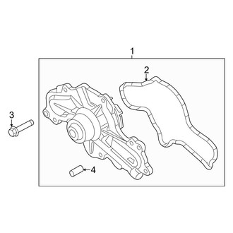 Ford OE - Cooling - Water Pump