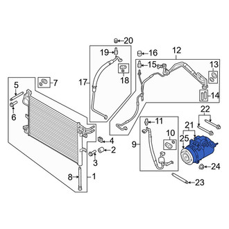Ford OE - A/C Compressor