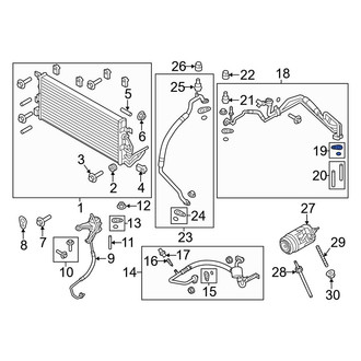 Ford OE - A/C Refrigerant Line O-Ring