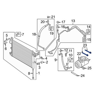 Ford OE - A/C Compressor Bolt