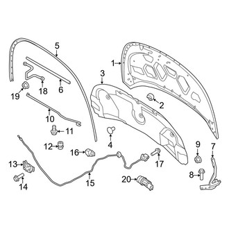 Ford OE - Hood & Components
