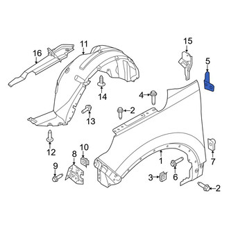 Ford OE - Rear Fender Bracket