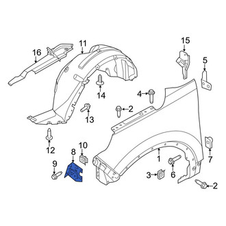 Ford OE - Front Right Fender Bracket