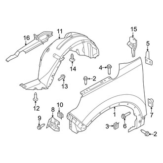 Ford OE - Fender & Components