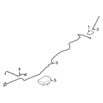 Ford OE - Electrical - Antenna